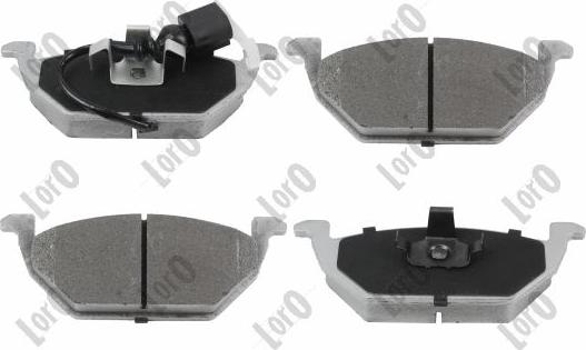 ABAKUS 231-01-001 - Brake Pad Set, disc brake car-mod.net
