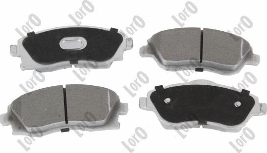 ABAKUS 231-01-015 - Brake Pad Set, disc brake car-mod.net