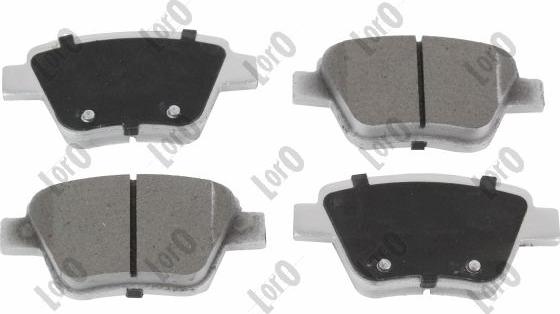 ABAKUS 231-01-016 - Brake Pad Set, disc brake car-mod.net