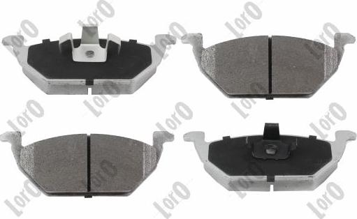 ABAKUS 231-01-011 - Brake Pad Set, disc brake car-mod.net