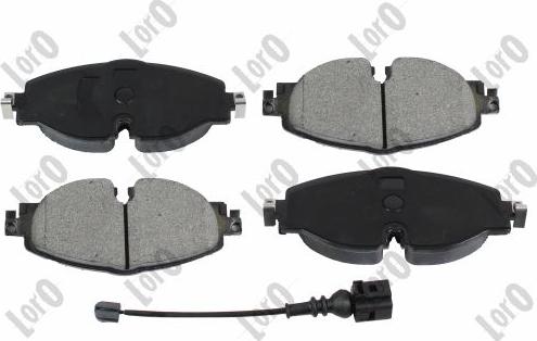 ABAKUS 231-01-013 - Brake Pad Set, disc brake car-mod.net