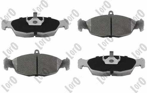 ABAKUS 231-01-084 - Brake Pad Set, disc brake car-mod.net