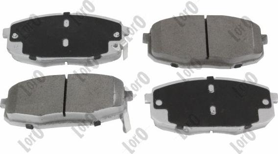 ABAKUS 231-01-088 - Brake Pad Set, disc brake car-mod.net