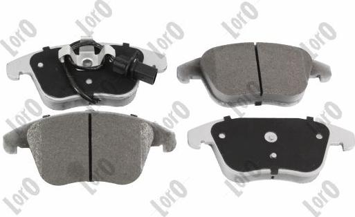 ABAKUS 231-01-030 - Brake Pad Set, disc brake car-mod.net
