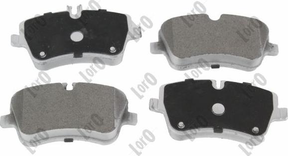 ABAKUS 231-01-031 - Brake Pad Set, disc brake car-mod.net