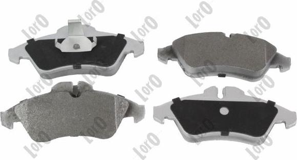 ABAKUS 231-01-026 - Brake Pad Set, disc brake car-mod.net