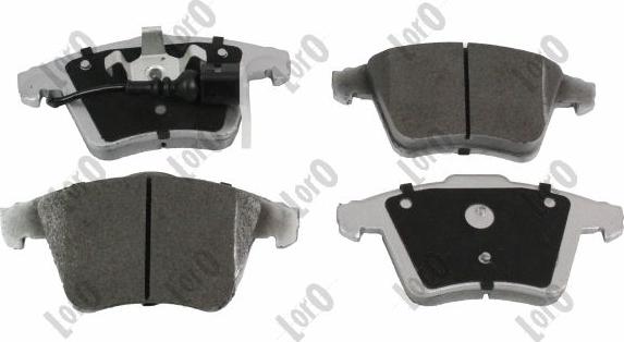 ABAKUS 231-01-028 - Brake Pad Set, disc brake car-mod.net