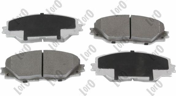 ABAKUS 231-01-075 - Brake Pad Set, disc brake car-mod.net