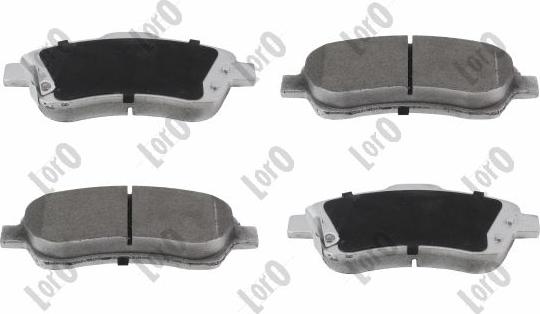 ABAKUS 231-01-071 - Brake Pad Set, disc brake car-mod.net