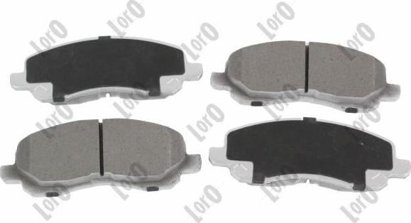 ABAKUS 231-01-078 - Brake Pad Set, disc brake car-mod.net