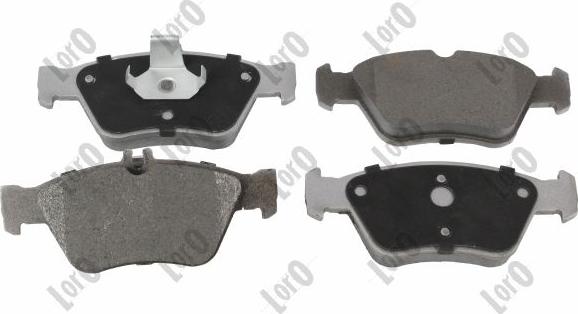 ABAKUS 231-01-072 - Brake Pad Set, disc brake car-mod.net
