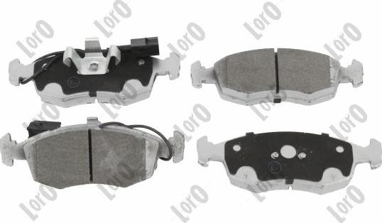 ABAKUS 231-01-195 - Brake Pad Set, disc brake car-mod.net