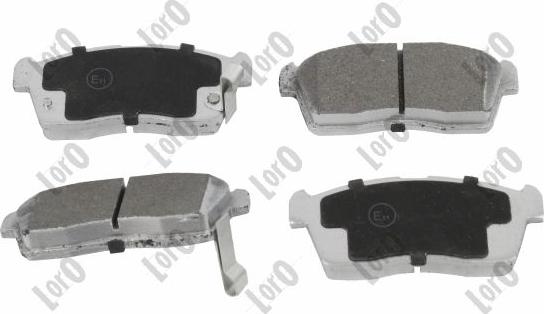ABAKUS 231-01-196 - Brake Pad Set, disc brake car-mod.net