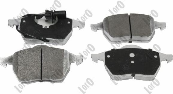 ABAKUS 231-01-140 - Brake Pad Set, disc brake car-mod.net