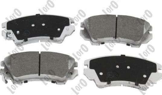 ABAKUS 231-01-151 - Brake Pad Set, disc brake car-mod.net