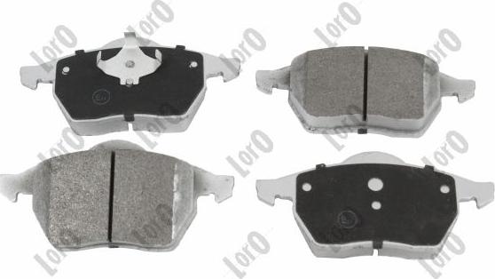 ABAKUS 231-01-158 - Brake Pad Set, disc brake car-mod.net