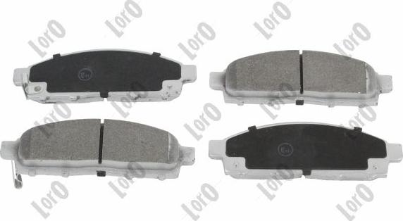 ABAKUS 231-01-162 - Brake Pad Set, disc brake car-mod.net