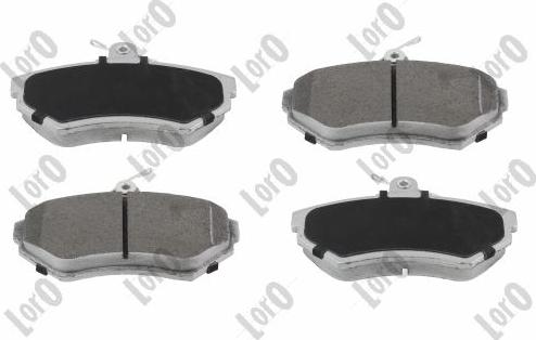 ABAKUS 231-01-101 - Brake Pad Set, disc brake car-mod.net