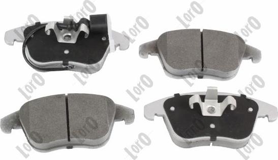 ABAKUS 231-01-102 - Brake Pad Set, disc brake car-mod.net