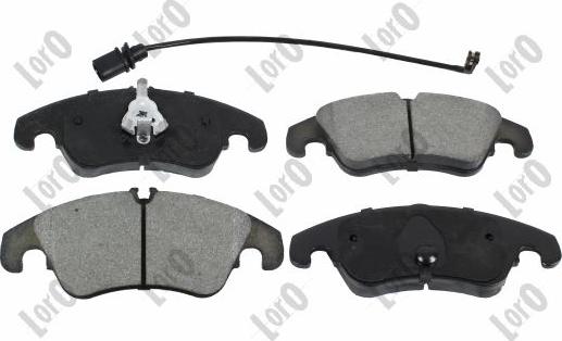 ABAKUS 231-01-115 - Brake Pad Set, disc brake car-mod.net