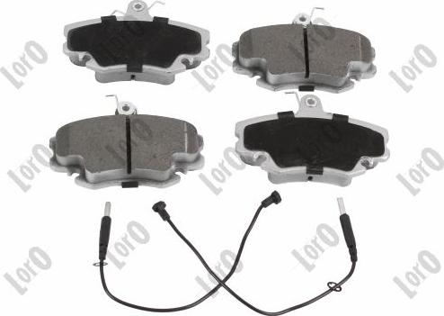ABAKUS 231-01-112 - Brake Pad Set, disc brake car-mod.net