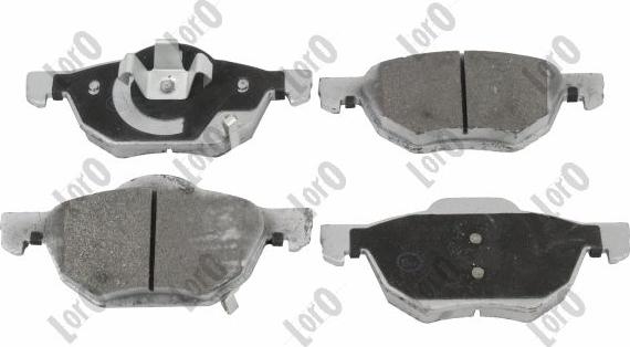 ABAKUS 231-01-188 - Brake Pad Set, disc brake car-mod.net