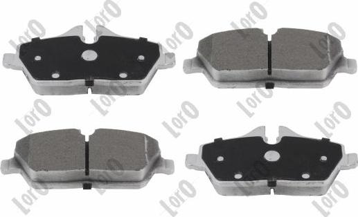 ABAKUS 231-01-120 - Brake Pad Set, disc brake car-mod.net
