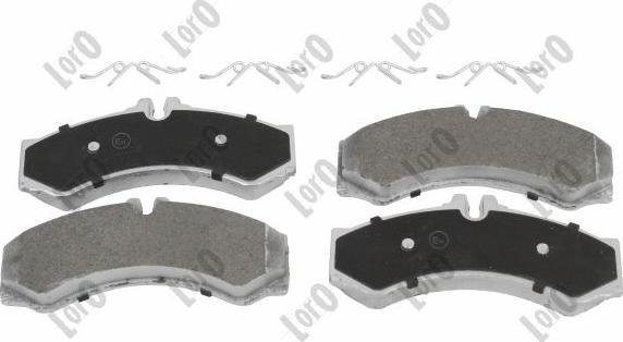 ABAKUS 231-01-127 - Brake Pad Set, disc brake car-mod.net