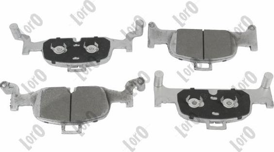 ABAKUS 231-01-298 - Brake Pad Set, disc brake car-mod.net