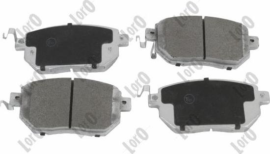 ABAKUS 231-01-266 - Brake Pad Set, disc brake car-mod.net