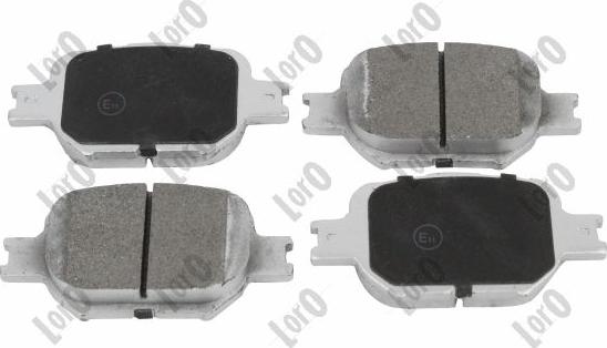 ABAKUS 231-01-262 - Brake Pad Set, disc brake car-mod.net