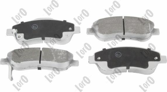 ABAKUS 231-01-230 - Brake Pad Set, disc brake car-mod.net