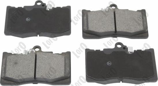 ABAKUS 231-01-233 - Brake Pad Set, disc brake car-mod.net