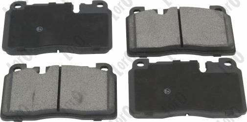 ABAKUS 231-01-227 - Brake Pad Set, disc brake car-mod.net