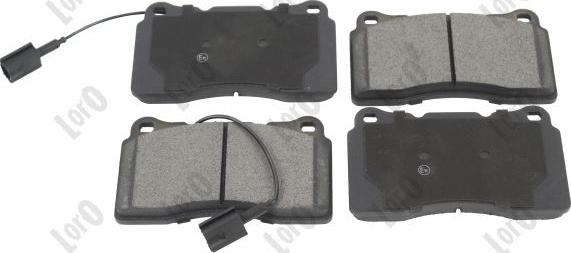 ABAKUS 231-01-271 - Brake Pad Set, disc brake car-mod.net