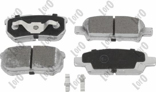 ABAKUS 231-02-090 - Brake Pad Set, disc brake car-mod.net