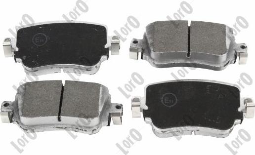 ABAKUS 231-02-092 - Brake Pad Set, disc brake car-mod.net