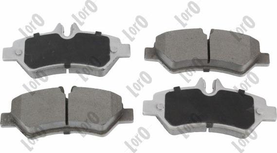 ABAKUS 231-02-043 - Brake Pad Set, disc brake car-mod.net
