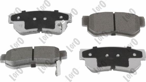 ABAKUS 231-02-054 - Brake Pad Set, disc brake car-mod.net