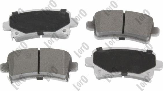 ABAKUS 231-02-050 - Brake Pad Set, disc brake car-mod.net