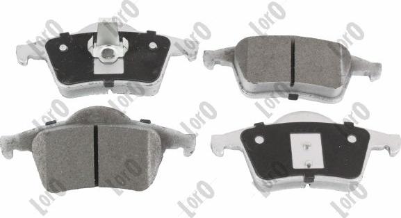 ABAKUS 231-02-064 - Brake Pad Set, disc brake car-mod.net