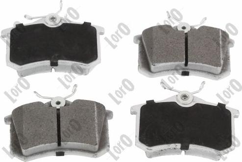 ABAKUS 231-02-001 - Brake Pad Set, disc brake car-mod.net