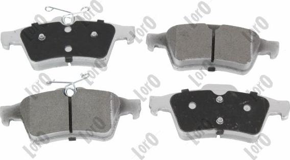 ABAKUS 231-02-008 - Brake Pad Set, disc brake car-mod.net