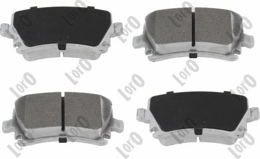 ABAKUS 231-02-003 - Brake Pad Set, disc brake car-mod.net
