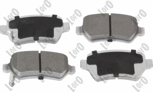 ABAKUS 231-02-002 - Brake Pad Set, disc brake car-mod.net