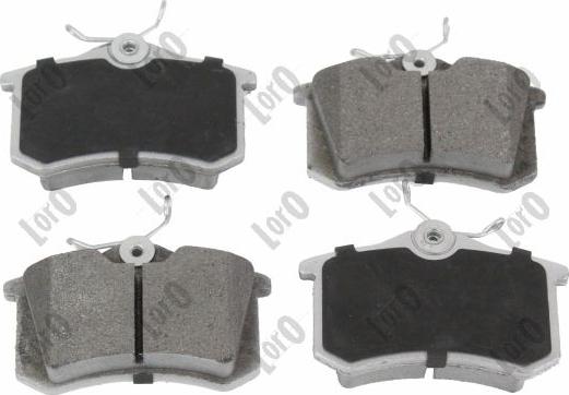 ABAKUS 231-02-007 - Brake Pad Set, disc brake car-mod.net