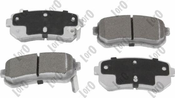 ABAKUS 231-02-011 - Brake Pad Set, disc brake car-mod.net