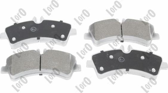 ABAKUS 231-02-085 - Brake Pad Set, disc brake car-mod.net