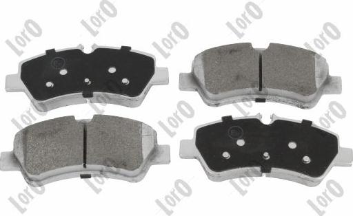 ABAKUS 231-02-081 - Brake Pad Set, disc brake car-mod.net