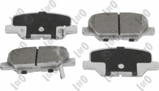 ABAKUS 231-02-088 - Brake Pad Set, disc brake car-mod.net